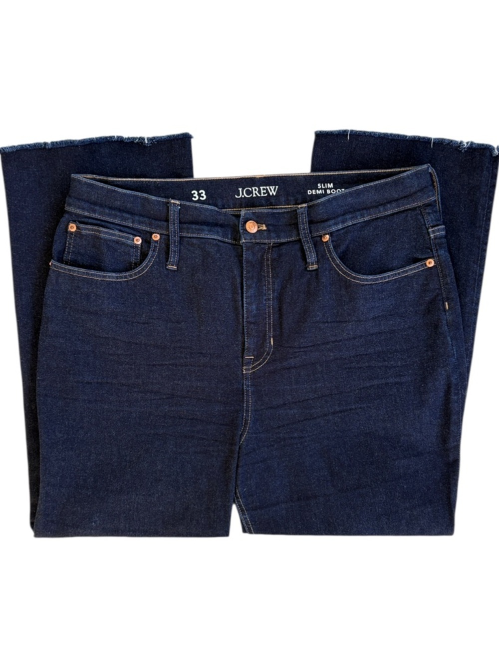 EUC J. Crew Slim Demi Boot Jeans Size 33